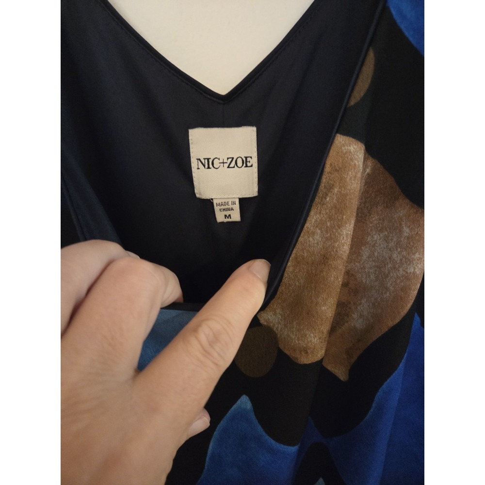 Nic & Zoe Maxi Dress -size Medium - Picture 2 of 7
